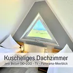Feriehus Meerestraum Ruegen - Erste Reihe, Panorama-meerblick & Kamin, Hund Willkommen, Ruhige Lage, 150 M Zur Ostsee *
