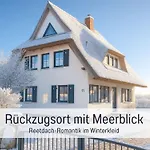 Meerestraum Ruegen - Erste Reihe, Panorama-meerblick & Kamin, Hund Willkommen, Ruhige Lage, 150 M Zur Ostsee