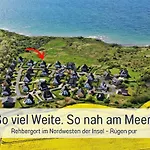 Feriehus Meerestraum Ruegen - Erste Reihe, Panorama-meerblick & Kamin, Hund Willkommen, Ruhige Lage, 150 M Zur Ostsee