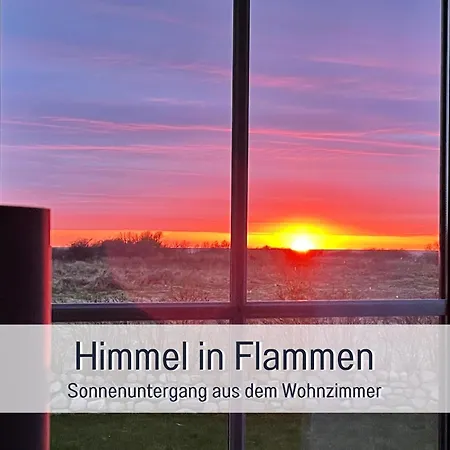 Meerestraum Ruegen - Erste Reihe, Panorama-meerblick & Kamin, Hund Willkommen, Ruhige Lage, 150 M Zur Ostsee Dranske