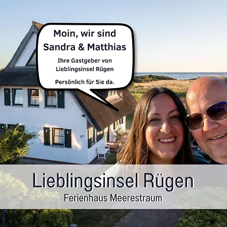 Holiday home Meerestraum Ruegen - Erste Reihe, Panorama-meerblick & Kamin, Hund Willkommen, Ruhige Lage, 150 M Zur Ostsee *